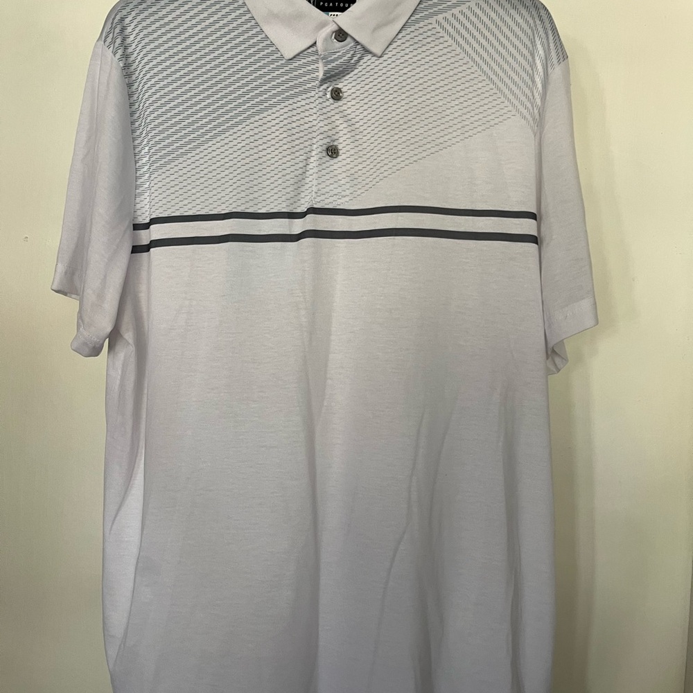 PGA Tour White Polo Shirt